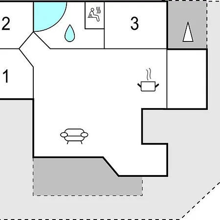 Дом отдыха Holiday Home Grottevej Humble I